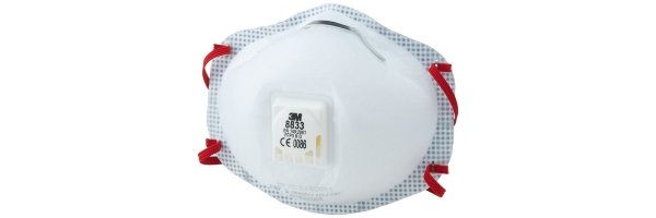 3M™ vorgeformte Komfort-Maske 8833«