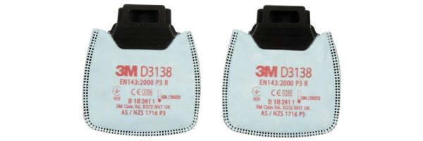 3M™ Partikelfilter »D3138 P3R«, mit Aktivkohle