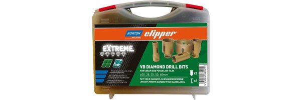 Diamant-Bohrkronen-Set EXTREME VB, 20–68 mm