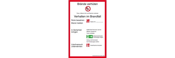 Brandschutzordnung BRD und Landkreis München, Alu