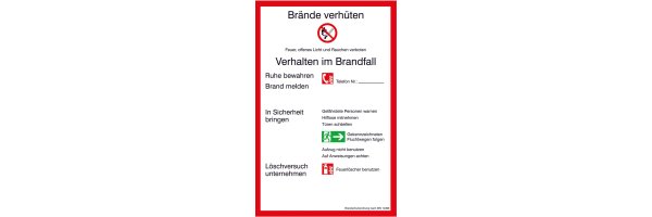 Brandschutzordnung BRD und Landkreis München, Kunststoff