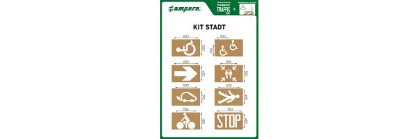 Schablonensatz KIT Stadt