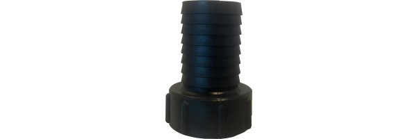 IBC Container-Adapter mit gerilltem Stutzen