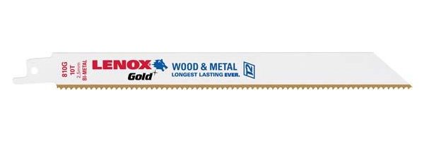 Säbelsägeblatt Gold® für Holz, Metall und Kunststoff