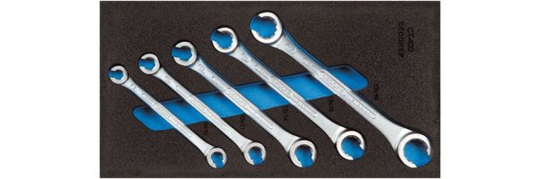 Werkzeugmodul Doppelringschlüssel, offen, Nr. 1500 CT1-400