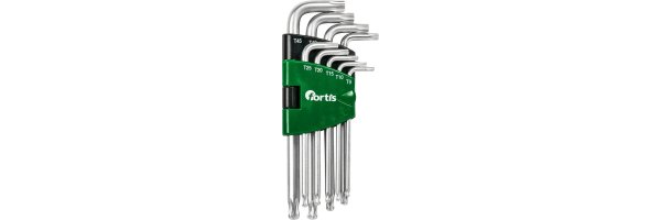 Winkelschraubendreher-Satz für TORX®, mit Kugelkopf, FOrtis