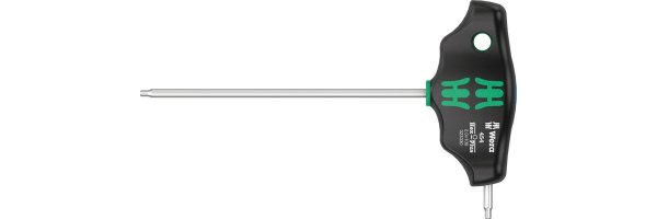 Schraubendreher mit Quergriff und Seitenabtrieb für 6-kant-Schrauben, mit Haltefunktion, Nr. 454 HF