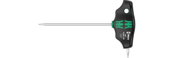 Schraubendreher mit Quergriff für TORX®-Schrauben, mit Seitenabtrieb und Haltefunktion, Nr. 467 HF