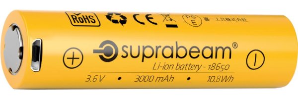 Akku für Taschenlampe Suprabeam M6xr