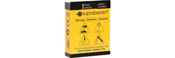 Akku für Taschenlampe Suprabeam V3pro® + V4pro®