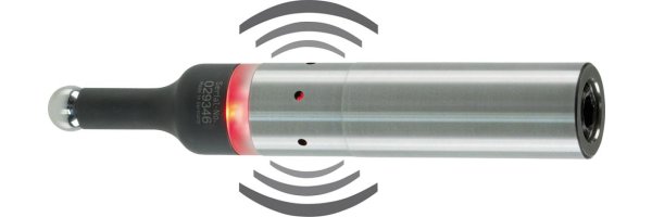 Kantentaster mit Leuchtanzeige und akustischem Signal