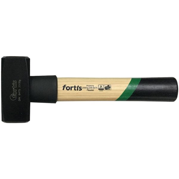 Fäustel DIN6475 Hickory 2000g Stielschutz FORTIS