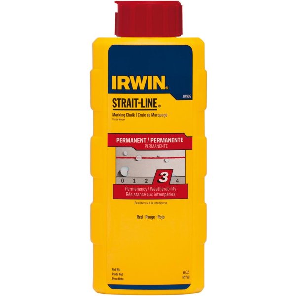 Schlagschnurkreide 227g rot IRWIN STRAIT-LINE