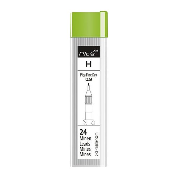 Pica Marker Fine Dry Graphit-Minenset H (24 St.) Pica