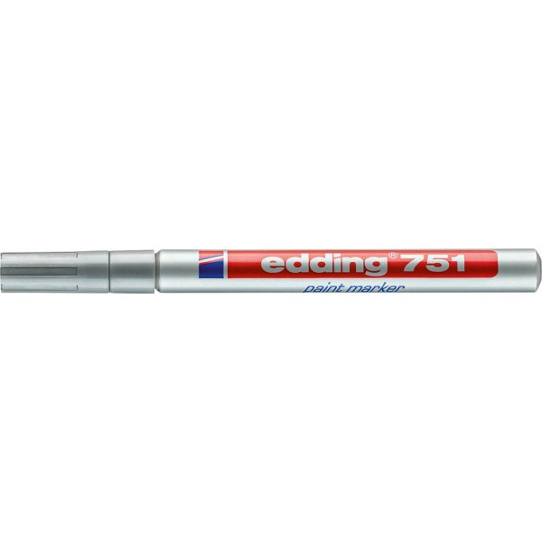 Lackmarker Nr. 751 silber Edding