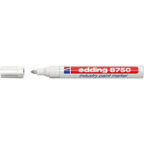 Industrie-Lackmarker 8750weiß edding