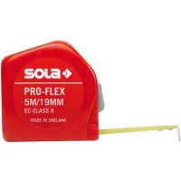 Taschenbandmaß Pro-Flex 3mx13mm gelb Sola