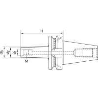 Aufnahme JISB6339ADB BT40 M6x50mm FORTIS