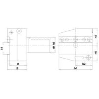 Abstechhalter VDI rechts AR 30x26mm FORTIS