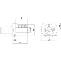 Bohrstangenhalter VDI E2 30x06mm FORTIS