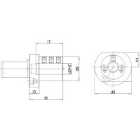 Bohrstangenhalter VDI E2 30x25mm FORTIS