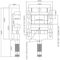 Bohrmaschaschinen- Schraubstock 120mm FORTIS