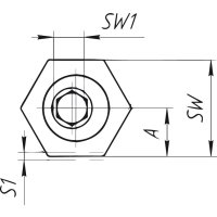 Spannklemme Exzenter für Spannvorrichtung M6...