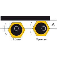 Spannklemme Exzenter für Spannvorrichtung M12 MITEE-BITE MITEE BITE