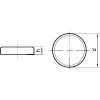 Flachgreifer-Magn. o.Gew.10 x 4,5mm Beloh