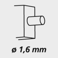 Taschenmessschieber Momentfestst. 150mm RT 1/50, 1/1000 FORTIS