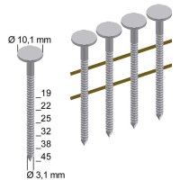 Dachpappnägel zn 7200 StkCNZ31/22NKRI Prebena