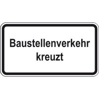 WH.27, 600x330mm Baustellenverkehr kreuzt...