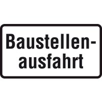 ZZ.1007-33, 330x600mm Baustellenausfahrt...