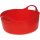 Flexibler Trog FlexBag rot 15 ltr. flache Ausf