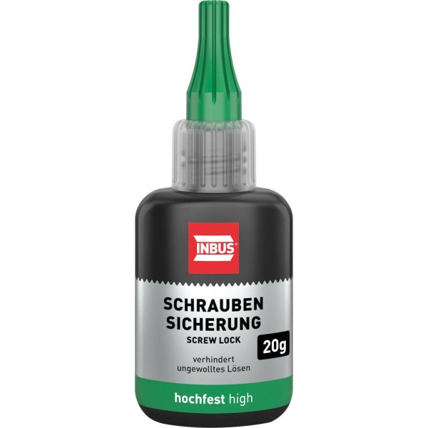 Schraubensicherung hochfest, grün, 20g INBUS