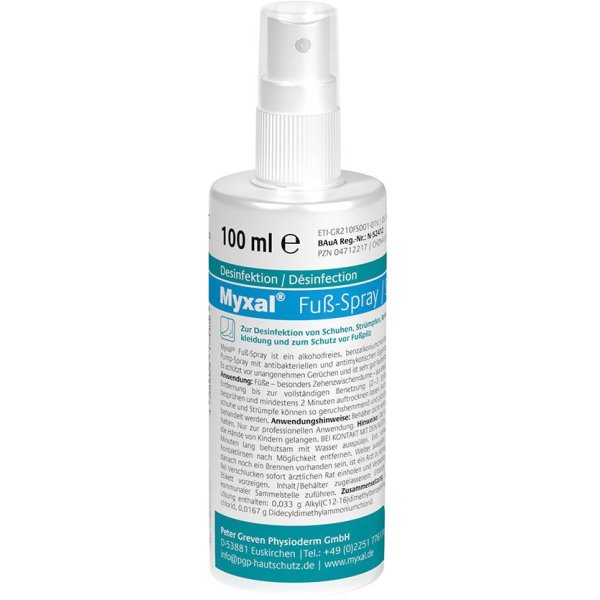 Fußspray Myxal 100 ml Flasche