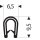 Kantenschutz flexibel rund, weißgrau, 6,5x9,5mm, Klemmbereich 1,0-2,0mm, 10m FORTIS