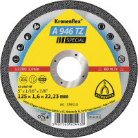 Trennscheibe A946TZ 115x1,6mm gerade 25 St. in Kunststoff-Box KLINGSPOR