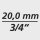 Schraubendrehereinsatz 3/4 T100x80mm Stahlwille"