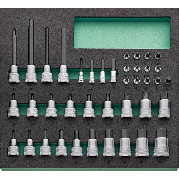 Werkzeugmodul 2/3 Schraubendreher-Einsätze TCS 11 821/40 Stahlwille