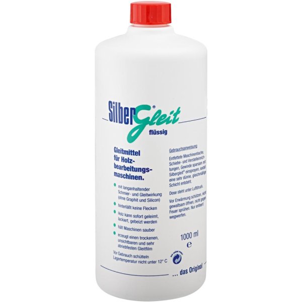 Gleitmittel flüssig 1000ml Flasche SilberGleit