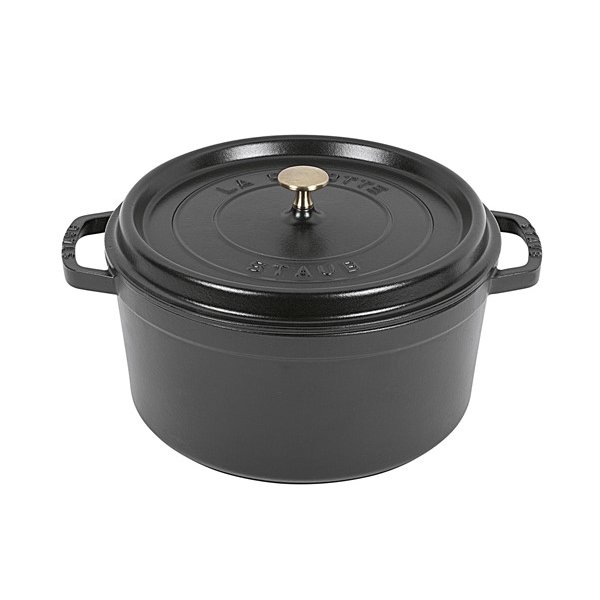 Cocotte Bräter nClassic Gusseisen 6,7 l Ø28cm schwarz