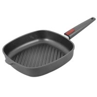 Guss-Steakpfanne Titanium Nowo 28x28x6,5cm viereckig