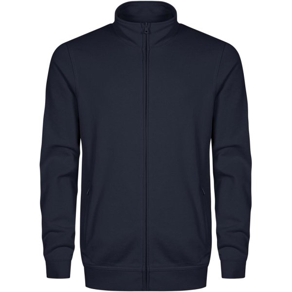 Sweatshirtjacke, navy, Gr.3XL