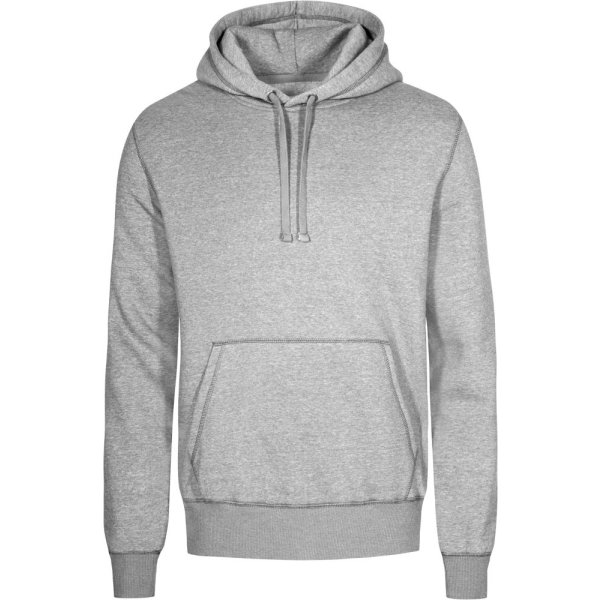 Hoody Sweater, heather grey, Gr.3XL