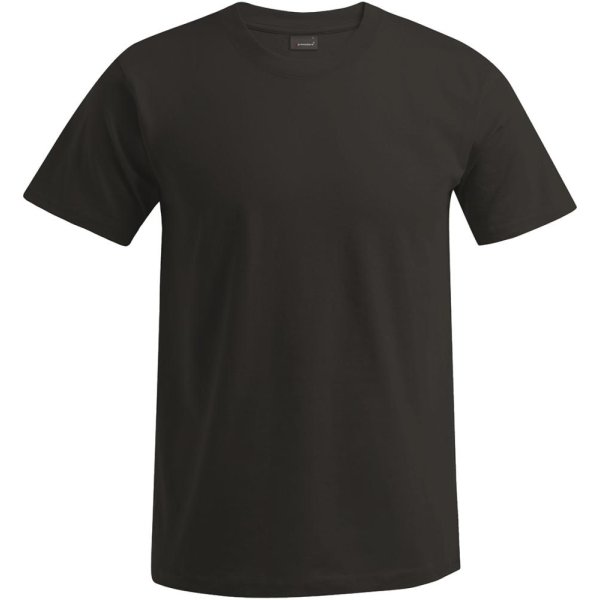 T-Shirt Premium, charcoal, Gr.2XL