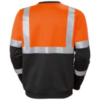 Warn-Sweatshirt, orange, Gr.S