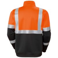 Warn-Sweat-ZIP, orange, Gr.M