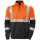 Warn-Sweat-ZIP, orange, Gr.M