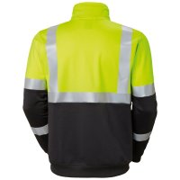 Warn-Sweat-ZIP, gelb, Gr.2XL